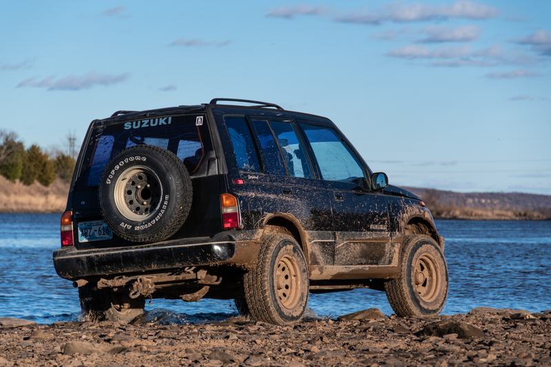Illustration for article titled A Wagovan, Renegade, Suzuki, and a XTerra Go Offroading